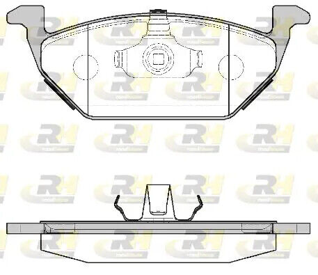 Pastiglie freno 2633.00 ROADHOUSE per AUDI SKODA VW SEAT