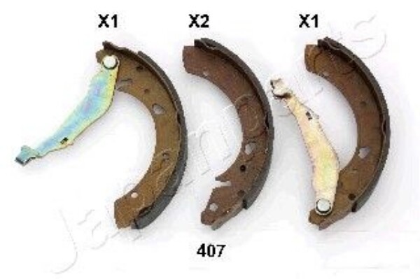 JAPANPARTS GF-407AF Kit ganasce freno 04431S1AE51