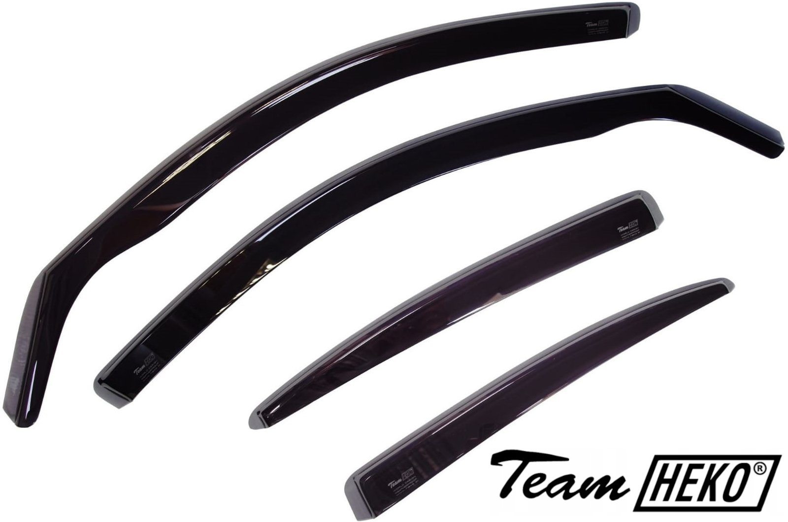 HEKO Deflettori Aria Antivento per HONDA CIVIC VII 5 Porte 2001-2005 Hatchback S
