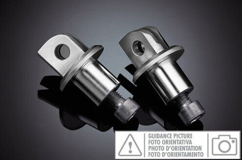 40676 - ADATTATORI METALLICI PER PEDANE POSTERIORI PASSEGGERO compatibile con KT
