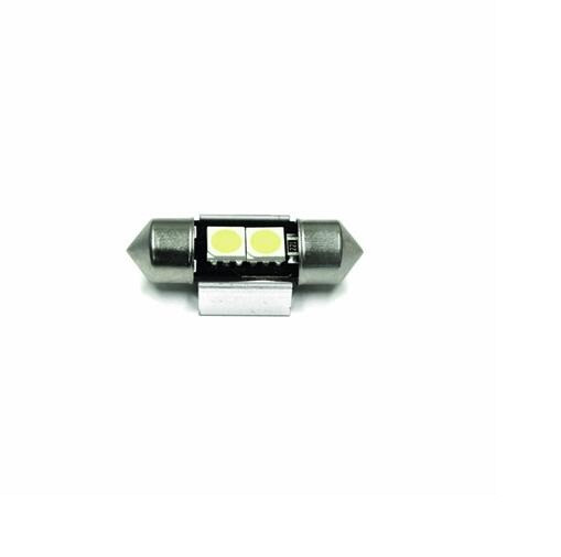COPPIA LED 121 Black Light LAMPADE LED CAN-BUS SILURO 12V 31MM 2 X LED 5050