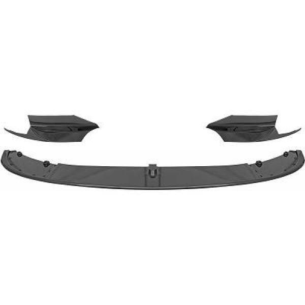LAMA SPOILER ANTERIORE INFERIORE TUNING PER BMW F32/F33 2013-2021 NERO LUCIDO