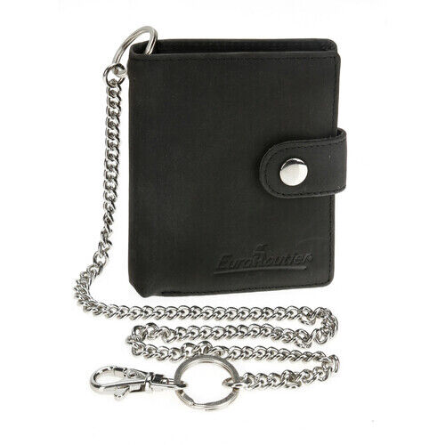 LJV1 Biker Wallet Portafoglio - Nero