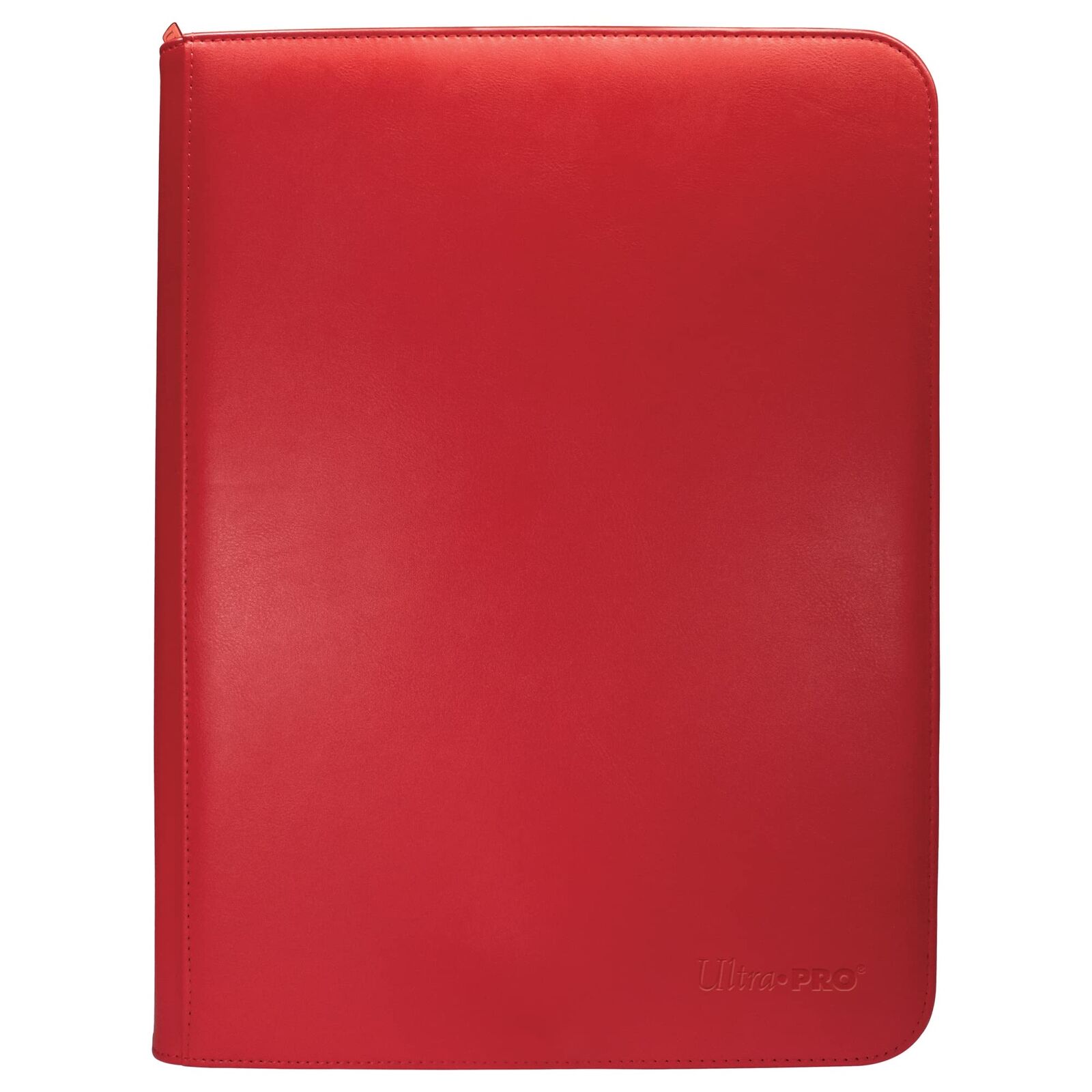 Ultra PRO - Vivid 9-Pocket Zippered PRO-Binder: (Red) - Protect Up to 360 Collec