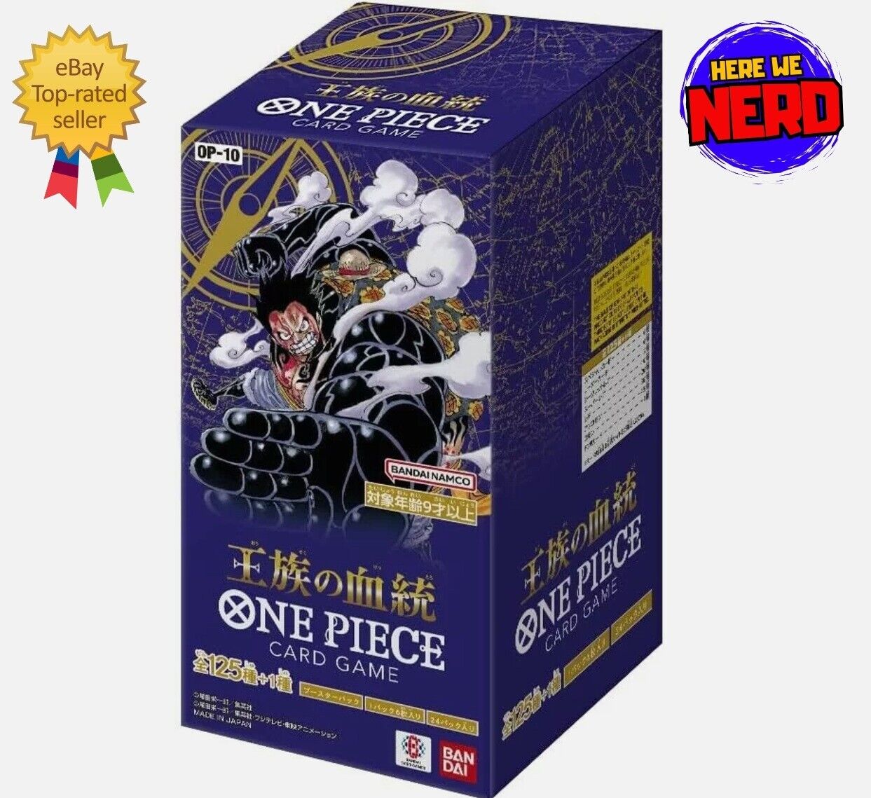 One Piece Card Game TCG Royal Bloodline OP-10 Boosters Box Japanese From Case