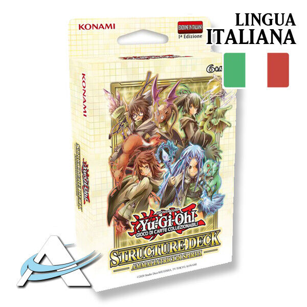 Structure Deck AMMALIATRICI DI SPIRITI / Spirit Charmers • ITALIANO • SDCH Mazzo