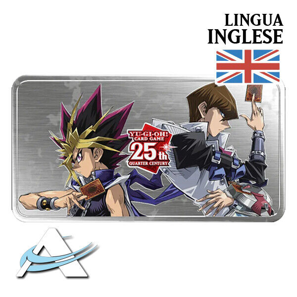 Tin 25 Anniversario SPECCHI DUELLANTI 25th INGLESE YUGIOH MP24 ANDYCARDS Konami