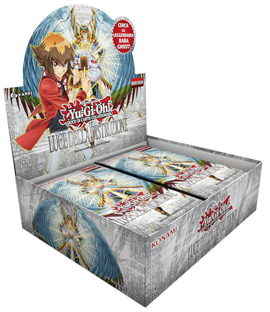 YUGI Luce della Distruzione Unlimited Reprint Box 24 Buste