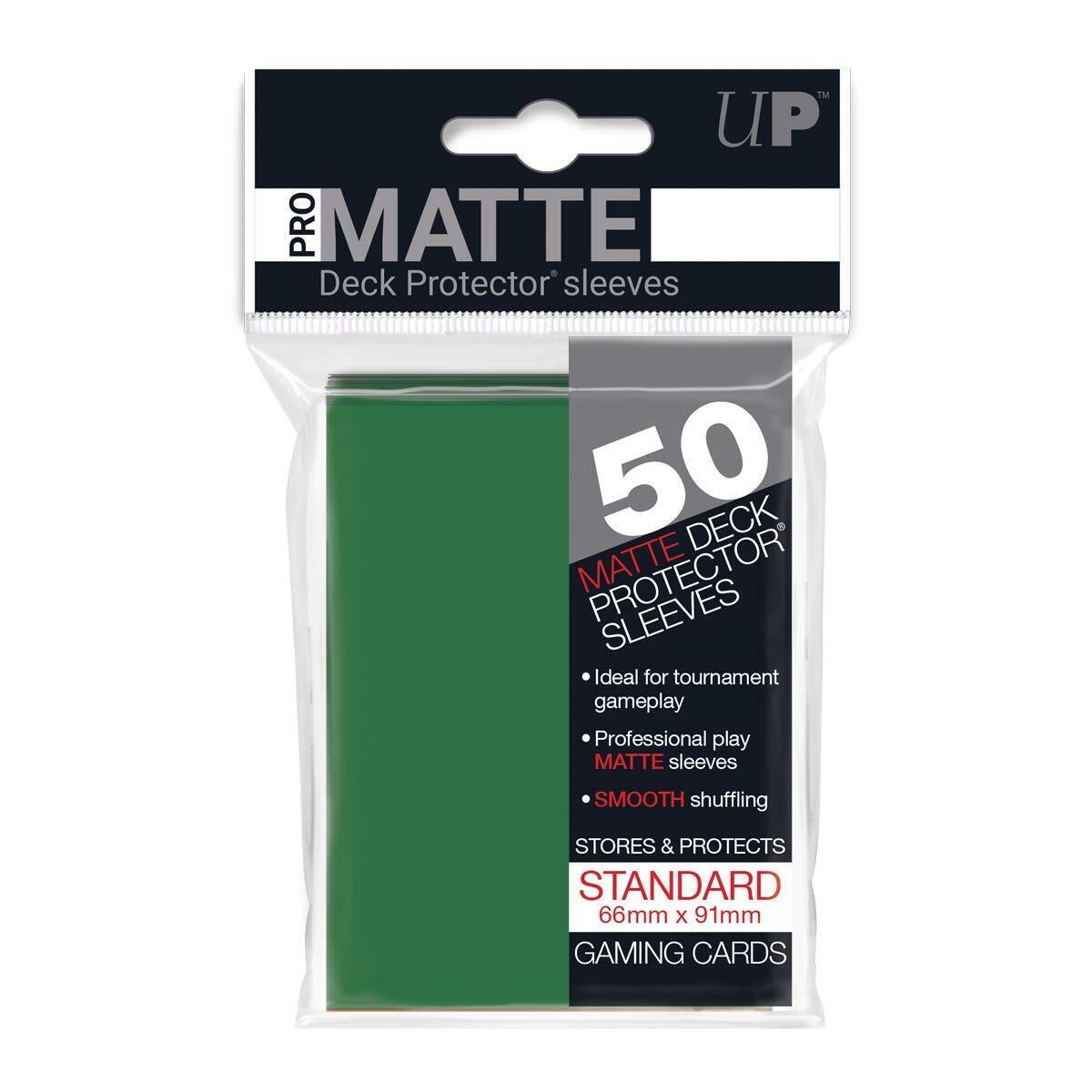 Ultra Pro Sleeves Pro-Matte d12 Card Game (Green)