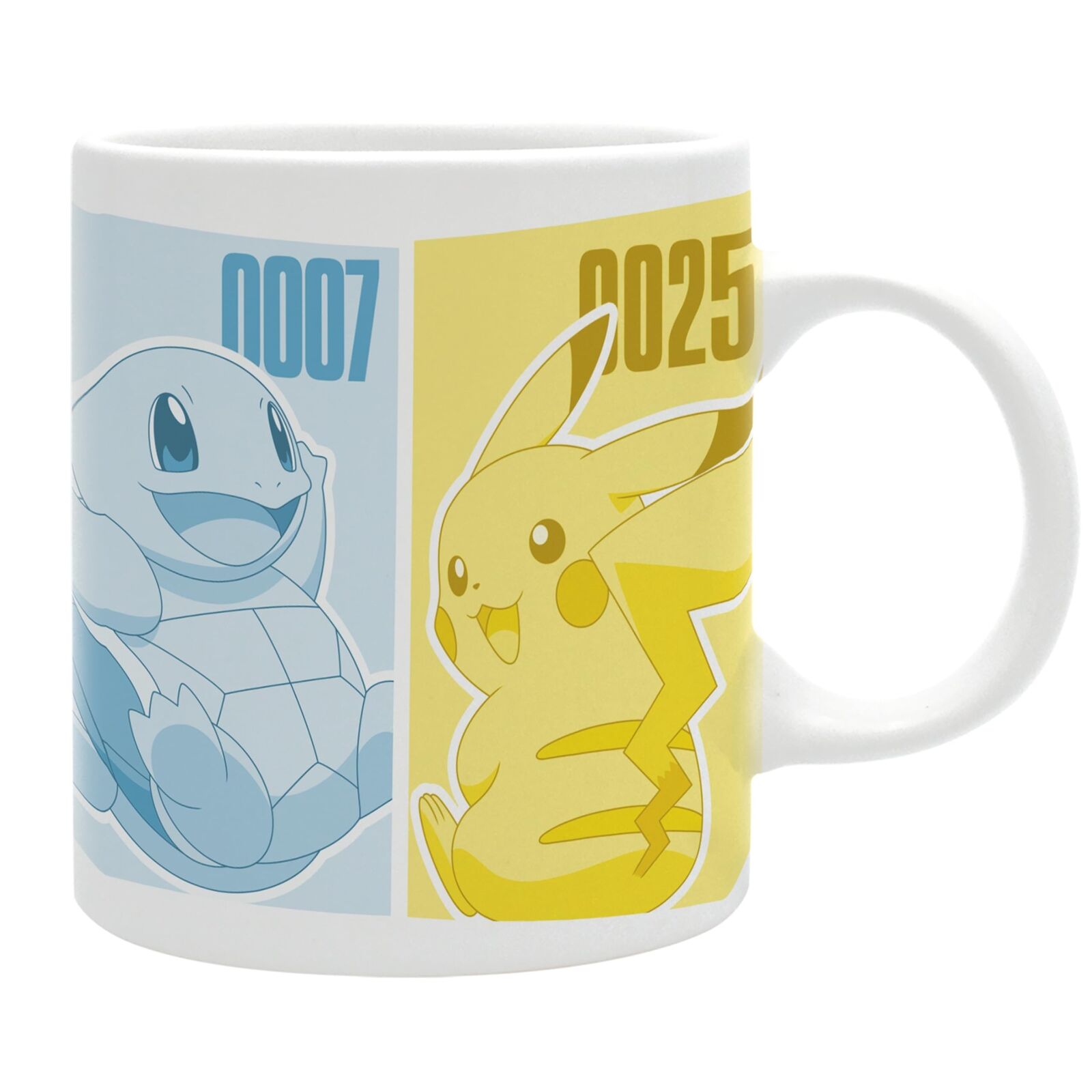 Pokemon Mug 320ml Pikachu & Kanto Starters Subli Tazza Ceramica ABYSTYLE