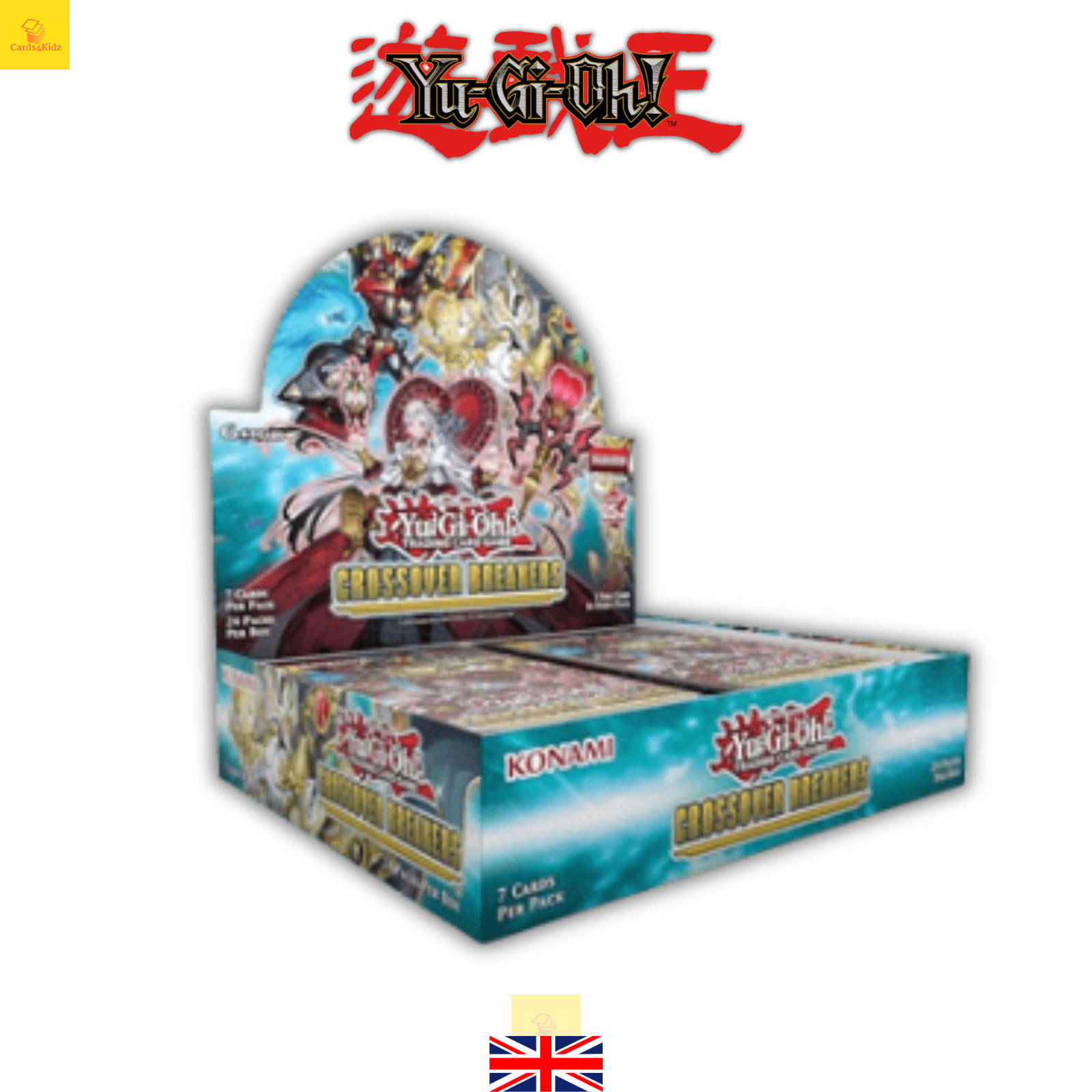 Yu-Gi-Oh Crossover Breakers 2024 Booster Box Display English New Sealed CSRB
