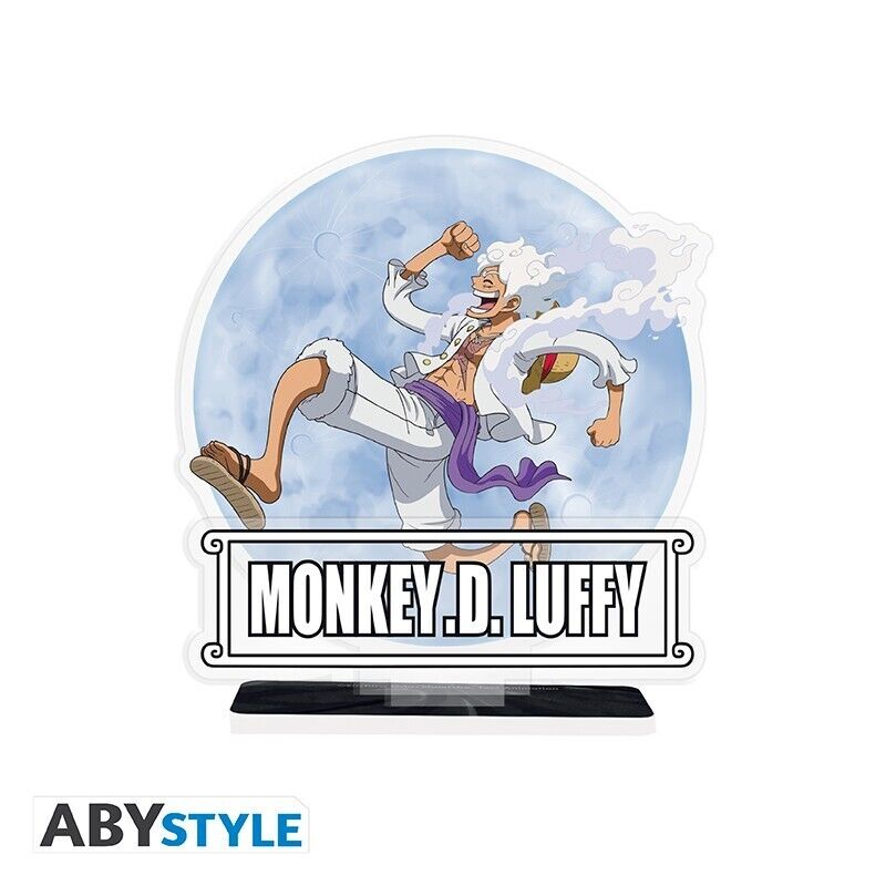 ONE PIECE Acryl Gear 5th - Monkey D. Luffy Gear Five 9cm - ABYSTYLE