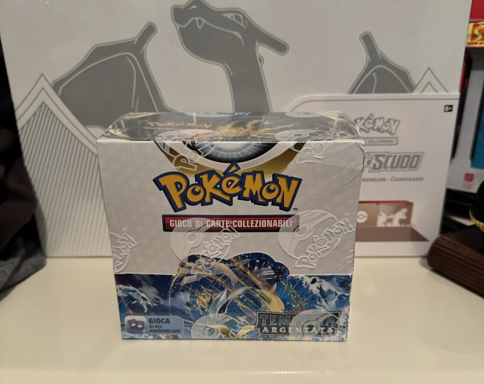 Pokemon Booster box Tempesta Argentata Display Silver Tempest Sealed 36 Pack ITA