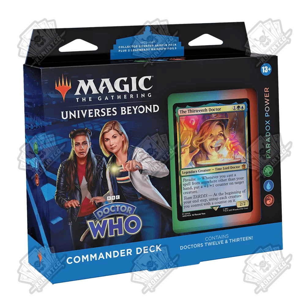Magic Commander Deck - Doctor Who Universes Beyond - Paradox Power ENG