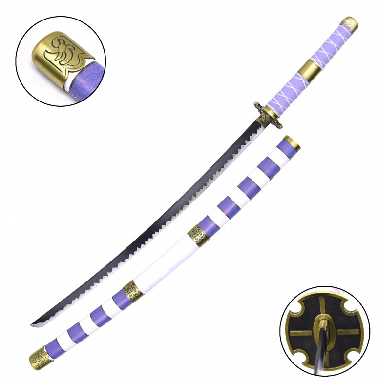 SH664/2.55 - Katana Bianca Viola
