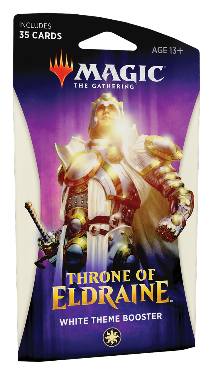 Magic The Gathering Throne of Eldraine Theme Booster Bianco