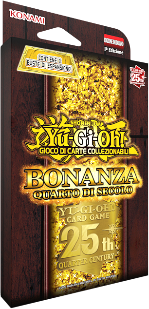 Yu-Gi-Oh! RA03 Bonanza Quarto di Secolo 1a edizione confezione 3 buste (IT)