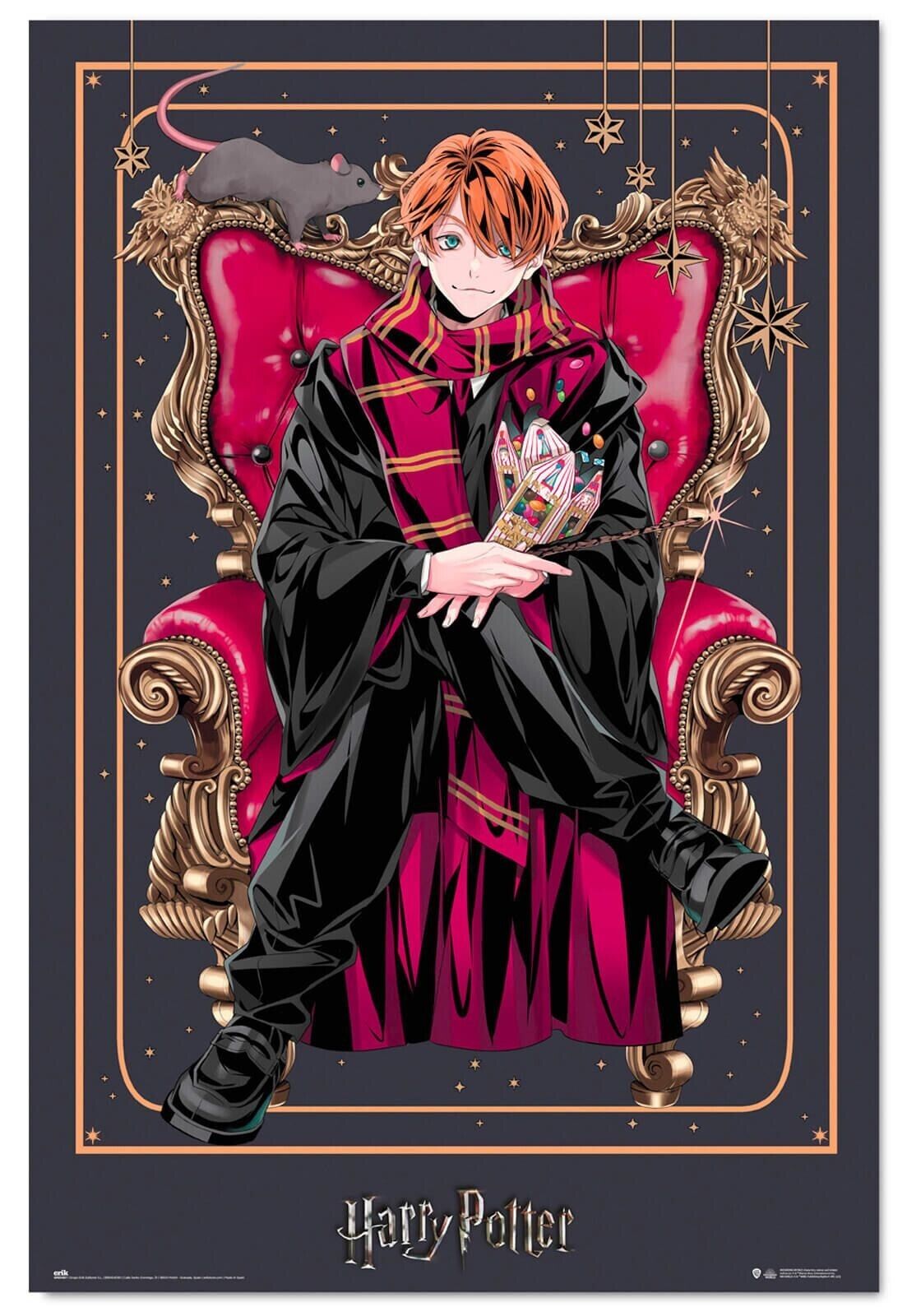 Harry Potter Film Poster 61x91.5 CM 61x91.4cm Nuovo Mago Dynasty Ron Weasley