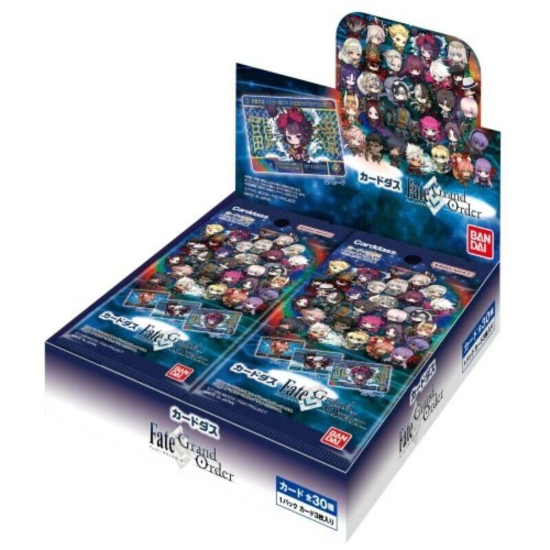 Bandai Carddass Destino / Grand Order Booster Pack Scatola TCG Giappone