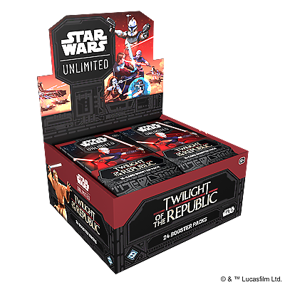 Star Wars: Unlimited - Twilight of the Republic Booster Display (24 Booster) -