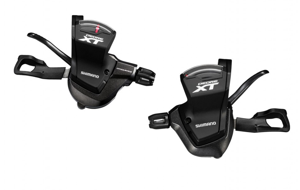 SHIMANO COPPIA COMANDI CAMBIO XT M8000 DYNA-SYS 11V RAPIDFIRE PLUS
