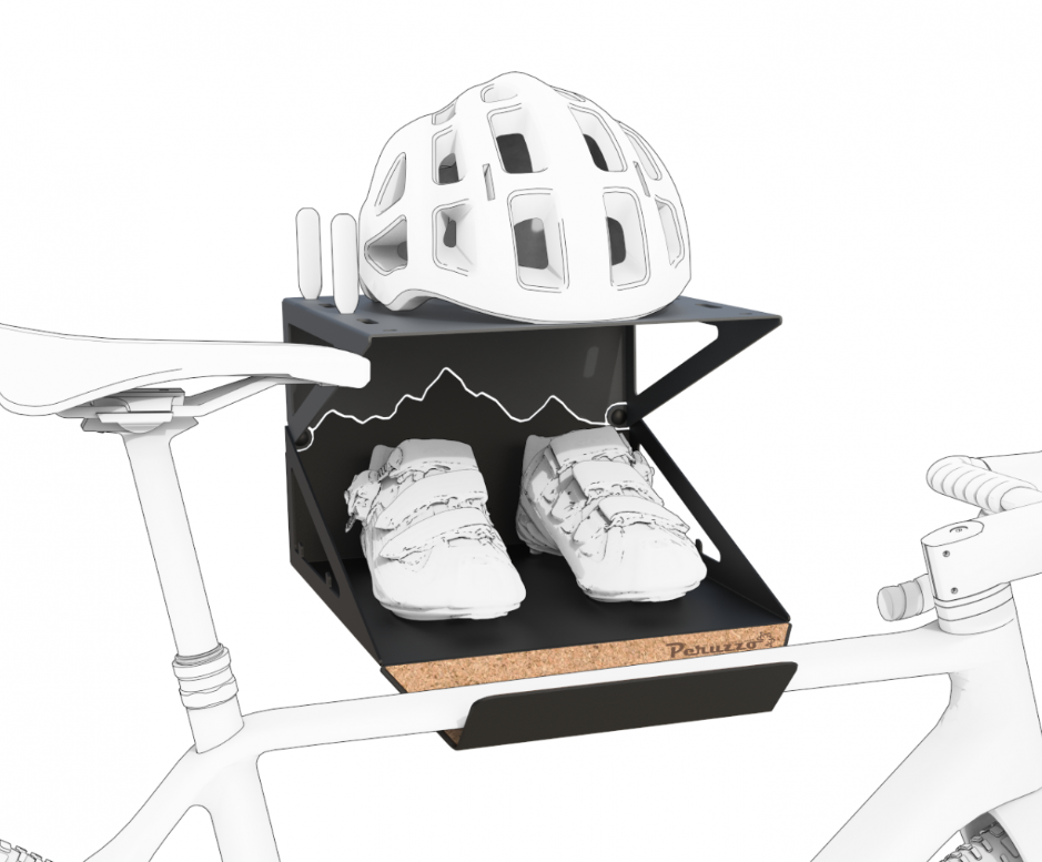 PERUZZO PORTACICLO A PARETE BIKE KIT BOX BIKE KIT BOX