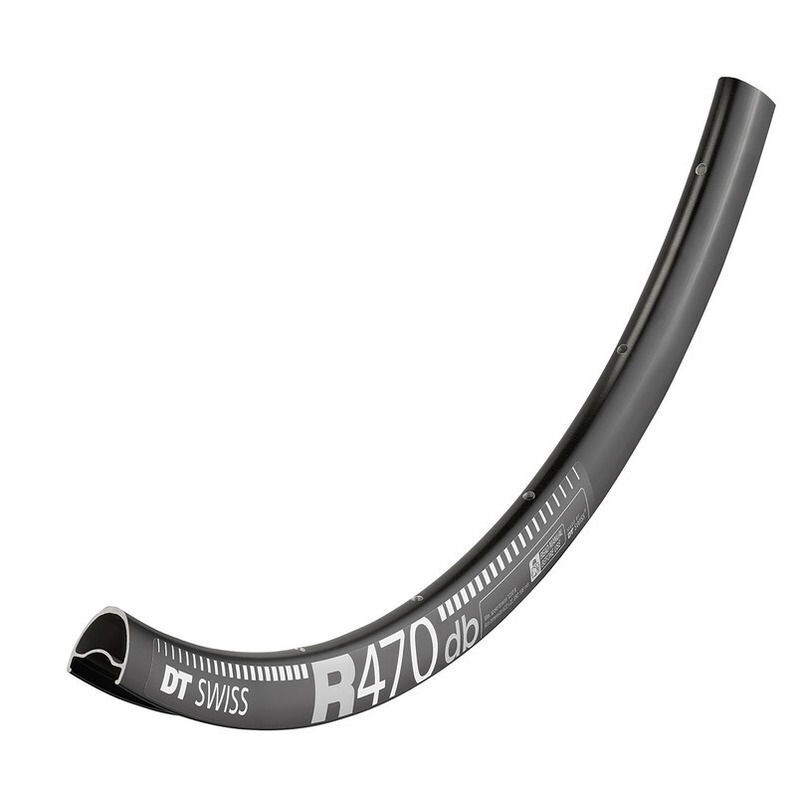 cerchio r 470 db 700c 28 20mm 24 fori freno a disco 2040006501 DT Swiss biciclet