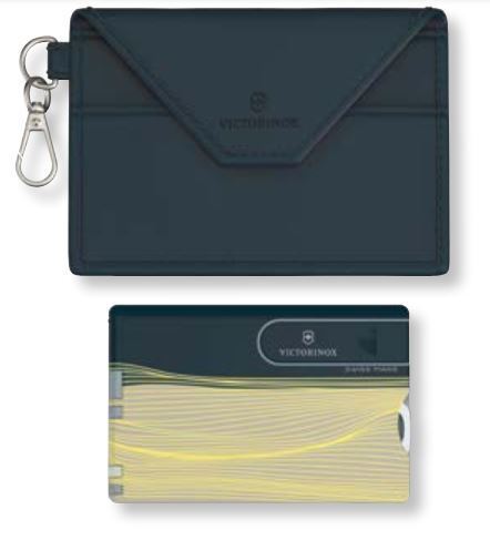 60778 Victorinox Swiss Card Classic e porta carte New York Style