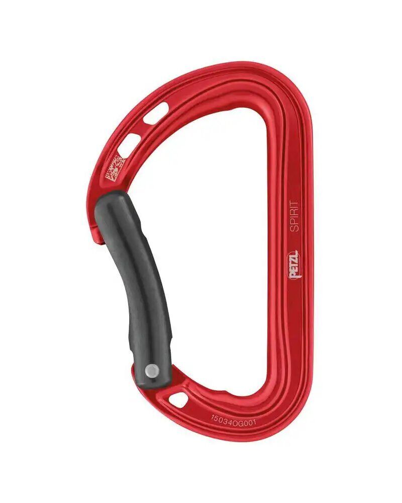 Petzl Spirit Moschettone, Rosso