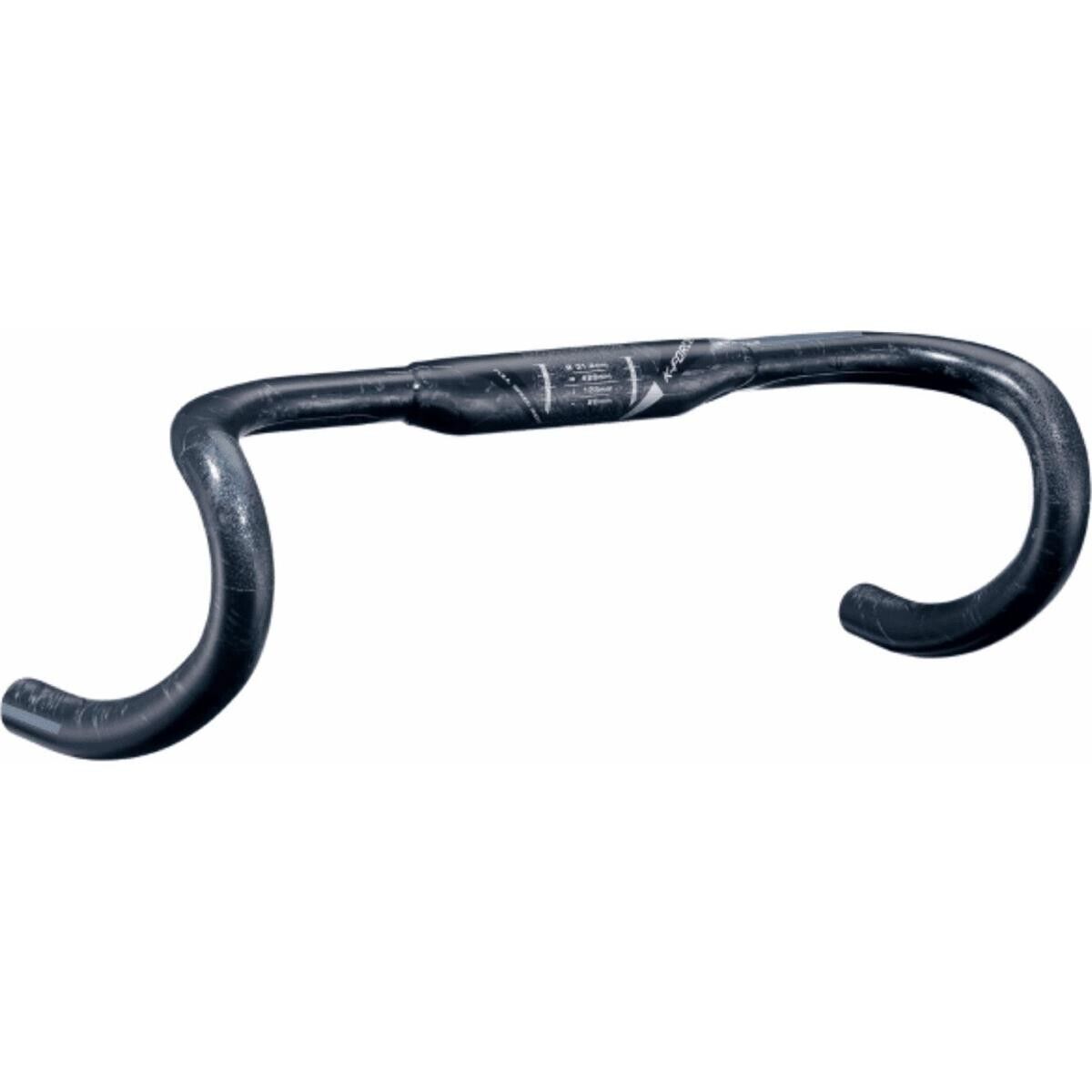 Piega Manubrio K-Force Compact 420mm Carbonio Nero per Bici da Strada Fsa