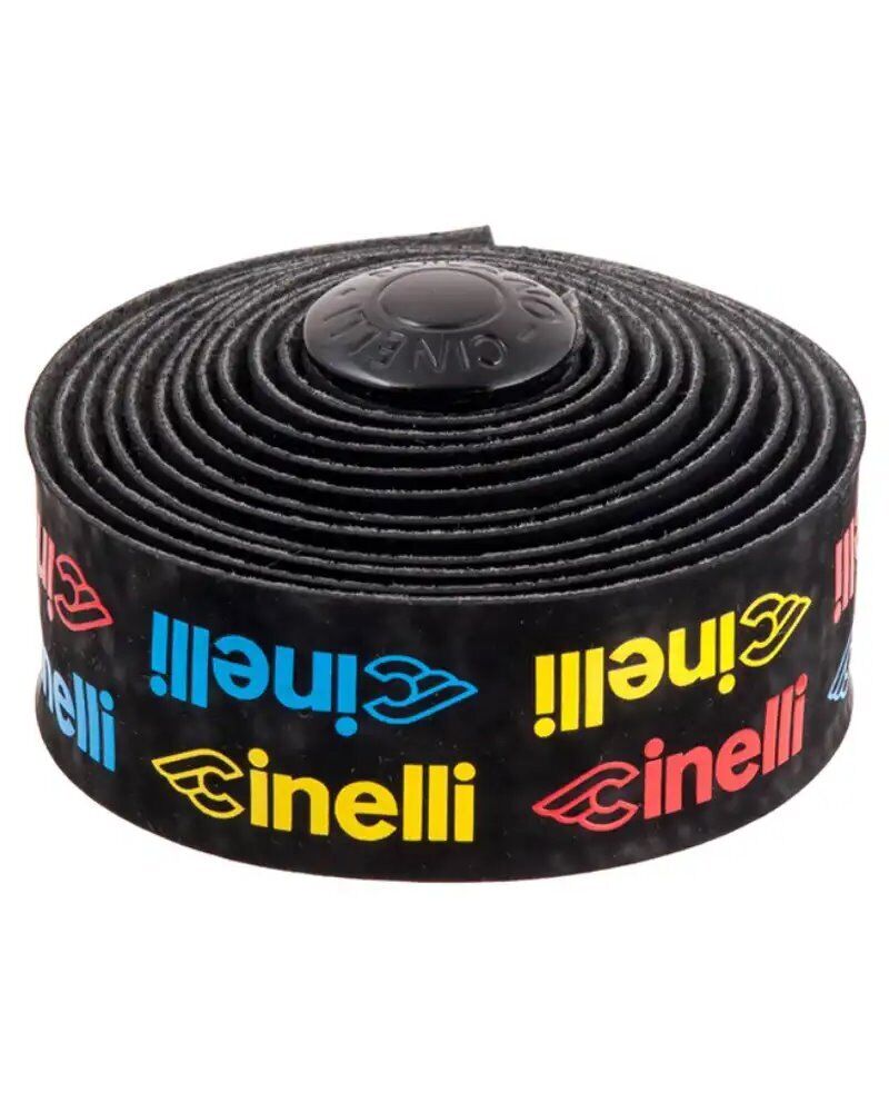 Cinelli Velvet Logo Nastro Manubrio, Multicolore
