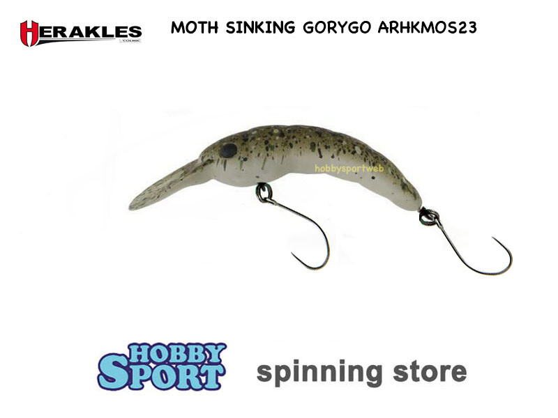 HERAKLES MOTH CRANK ARHKMOS23 GORYGO GLOW 2,4 GR SINKING TROUT AREA LIGHT SPINNI