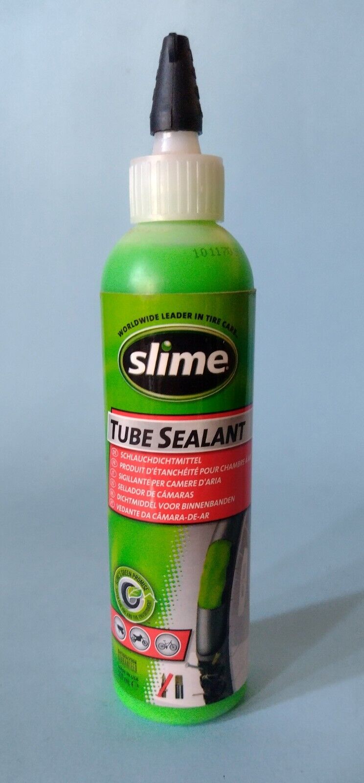 Slime Tube Repair Sealant 8oz/237ml - Cycles, Bikes, Motorbikes + Siringa 100ml
