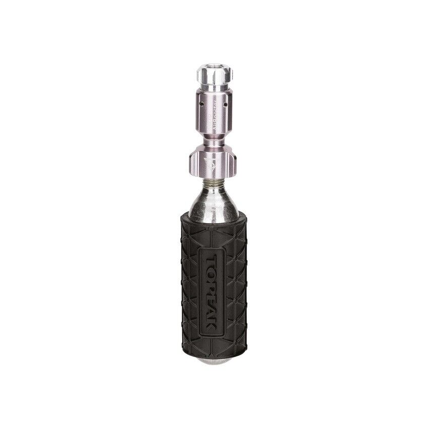 rubinetto co2 micro airbooster + 1pz bomboletta co2 16g e inserto protettivo TOP