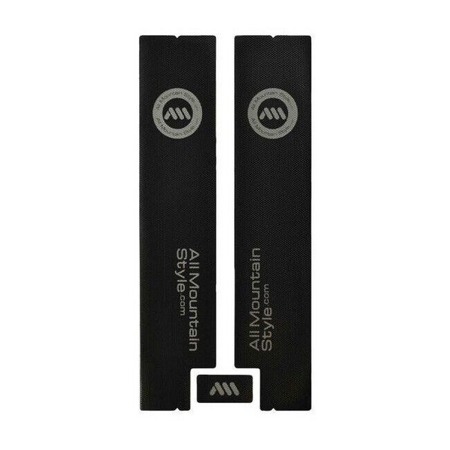 adesivi honeycomb protezione foderi forcella nero / silver All Mountain Style bi