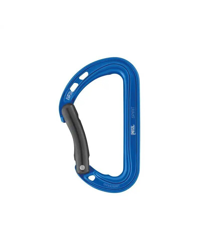 Petzl Spirit Moschettone Leggero, Blu