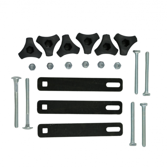 Kit fissaggio Peruzzo Pure Instinct 711 per barre senza cava 859