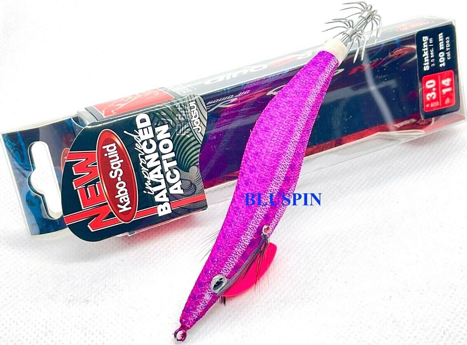NEW SEPPIARA JATSUI KABO KILLER  SQUID BALANCED ACTION JIG EGI 3.0 14g COL: TD03