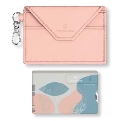 60776 Victorinox Swiss Card Classic e porta carte Paris Style