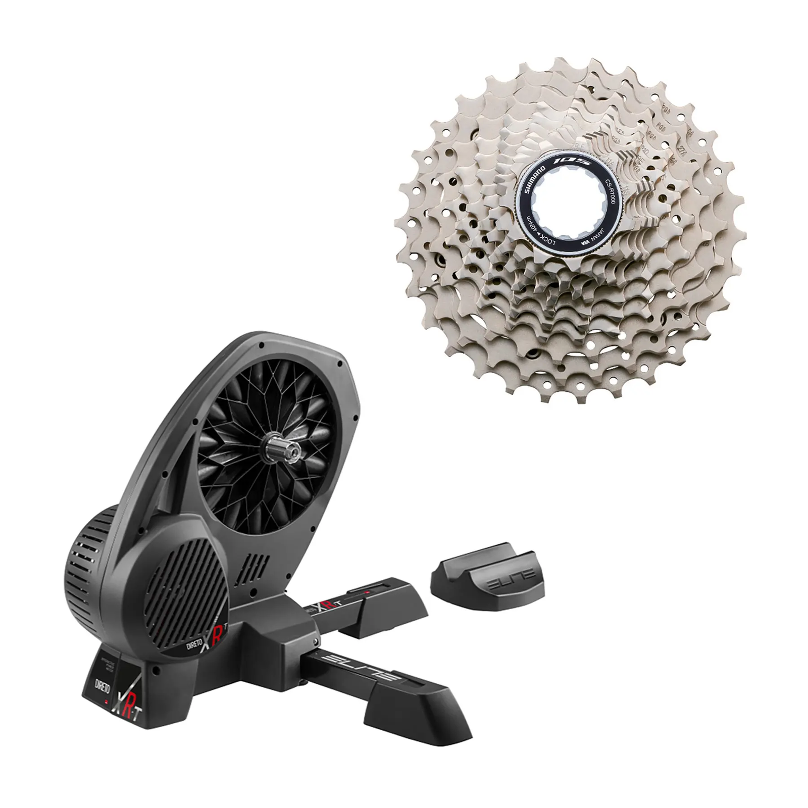 Rulli bici ELITE Direto XR 2024 con cassa pignoni