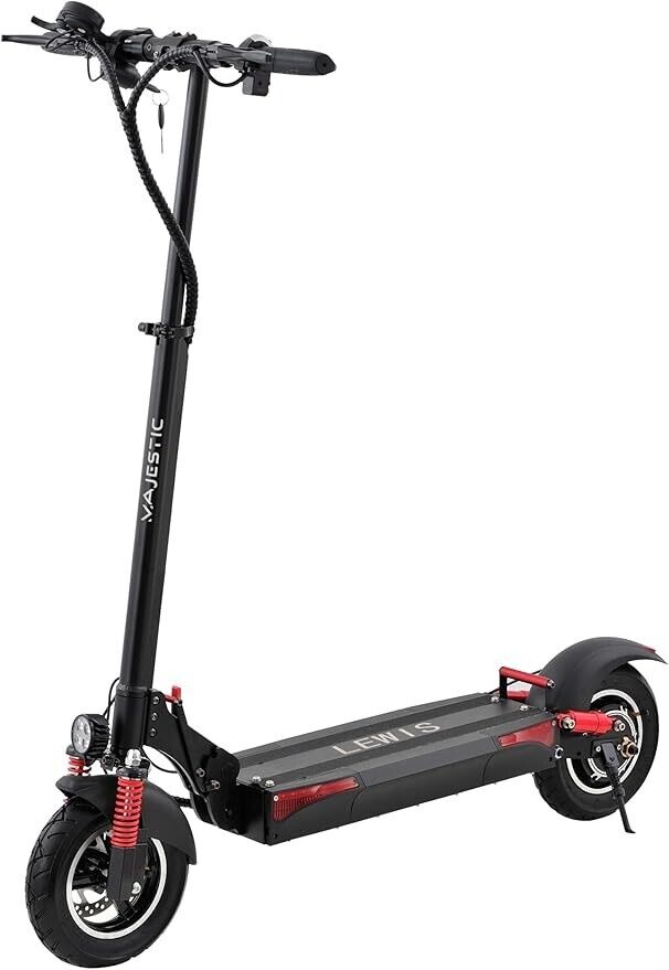Majestic LEWIS-Monopattino elettrico,10", motore 500W,autonomia 45km,freni disco