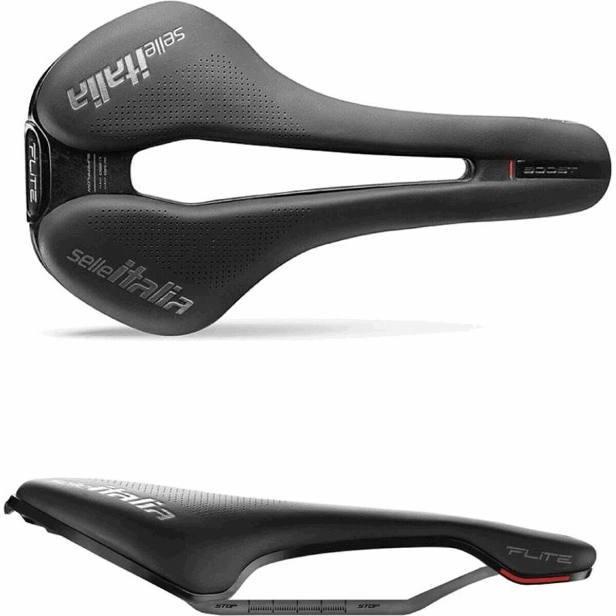 Sella Flite Boost TM Superflow Nero 135x248mm S3 - Leggera e Confortevole, 230g,