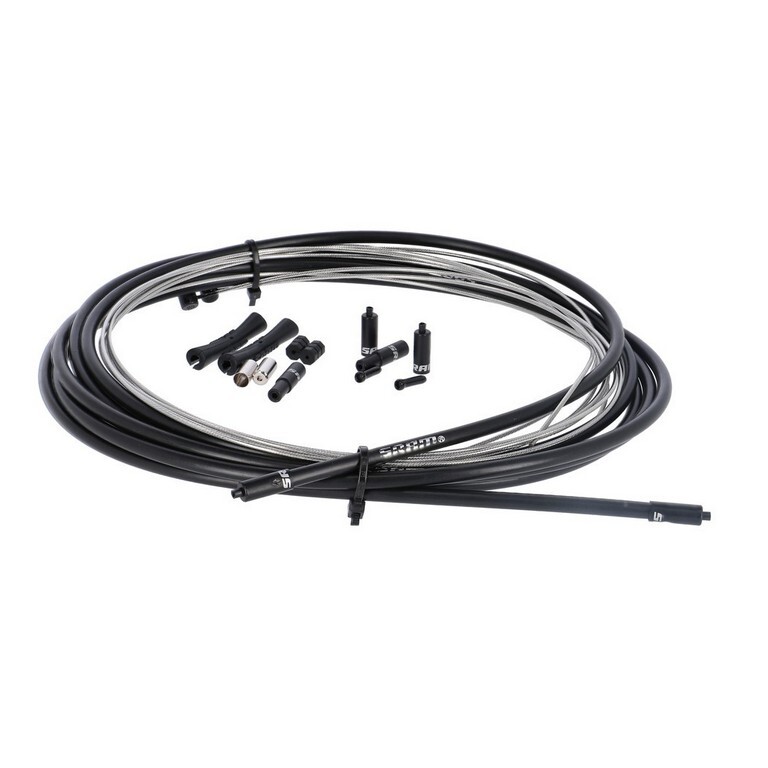 kit cavo freno slick wire pro mtb nero 5mm SRAM bici