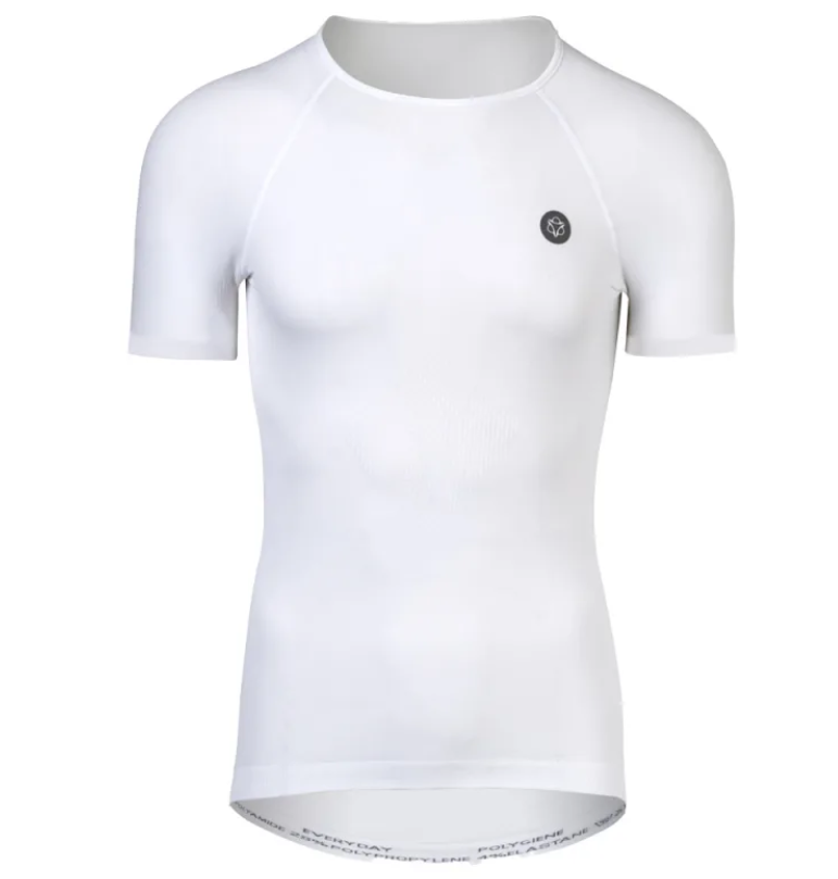 Maglia Intima Maniche Corte Agu Thermo Jersey Essential Taglia XS Unisex Bianco