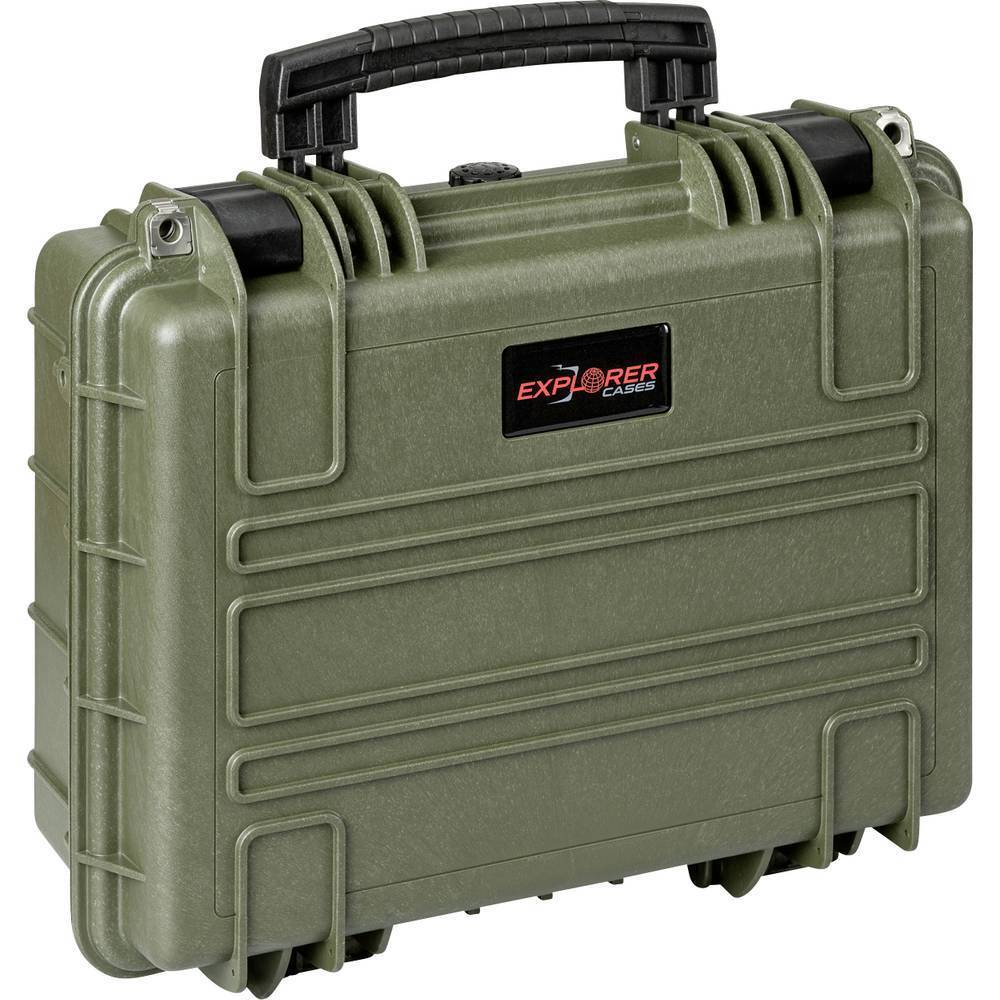 Explorer Cases Valigetta portaoggetti outdoor 3815HL.G green with pick & pluck