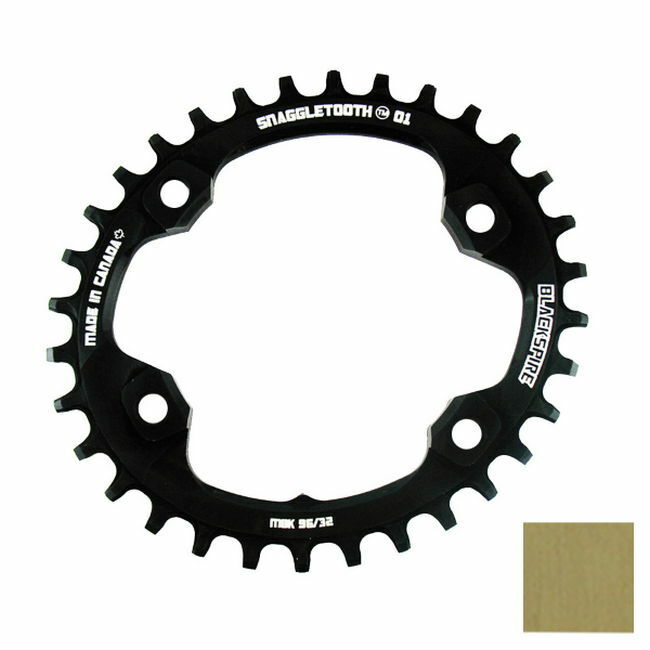 corona snaggletooth ovale 96/30t shimano xt m8000 oro 421584002 Blackspire mtb