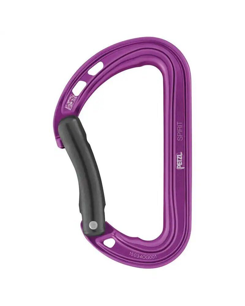 Petzl Spirit Moschettone, Viola