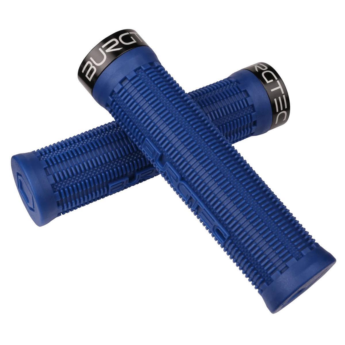 coppia manopole 31,5mm x 135mm the bartender minnaar blu BUGRM.B Burgtec bici mt