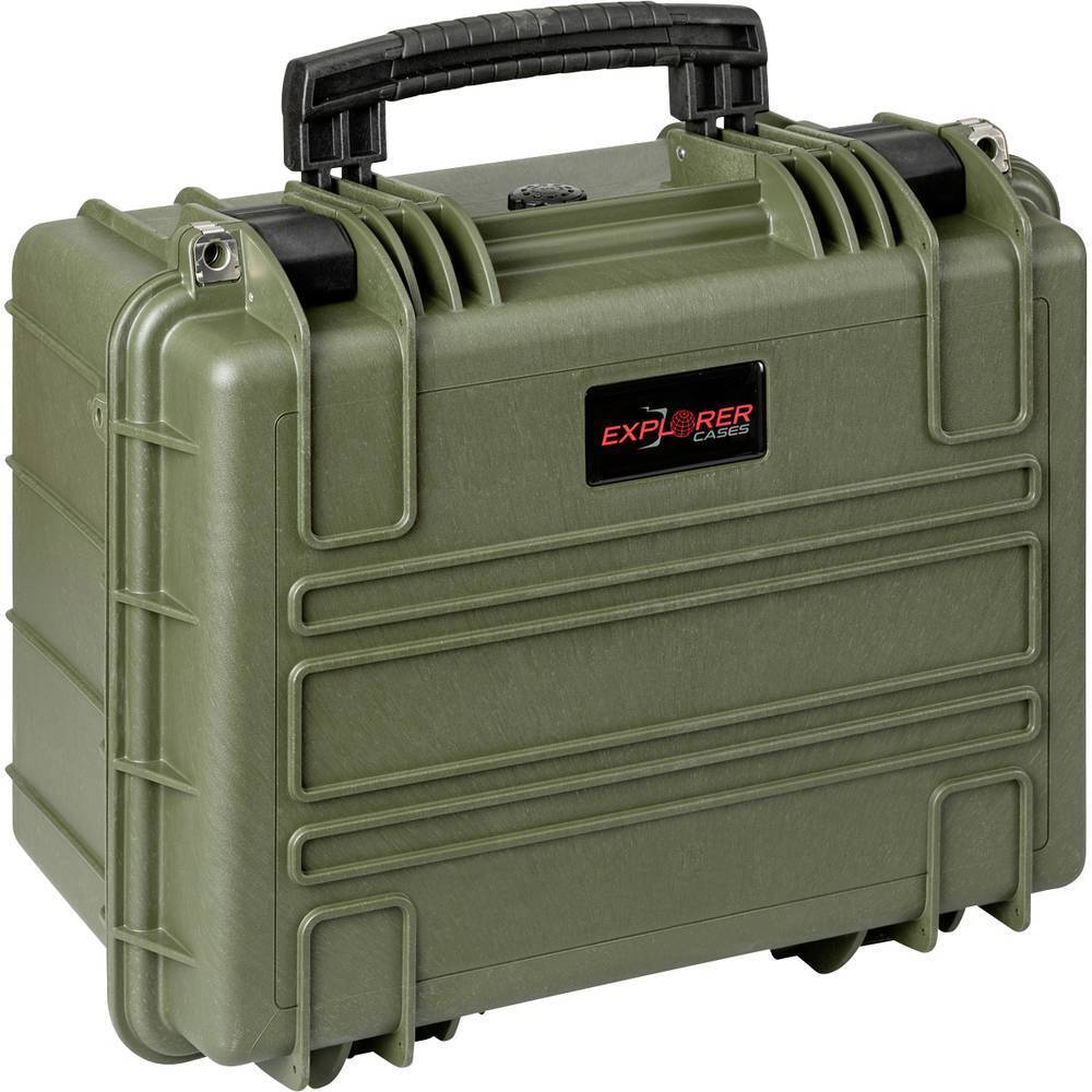 Explorer Cases Valigetta portaoggetti outdoor 3823HL.G green with pick & pluck