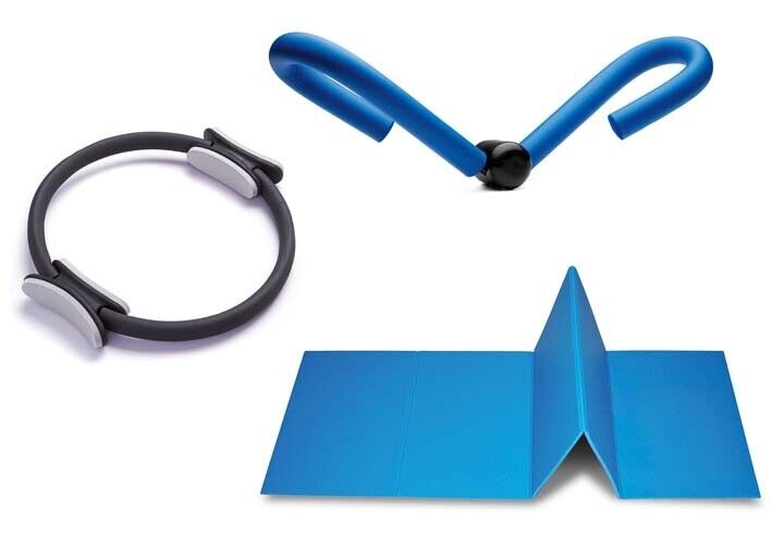 JK Fitness Lady Fitness Kit Pilates ring + Thigh Toner + Tappetino fitness Yoga
